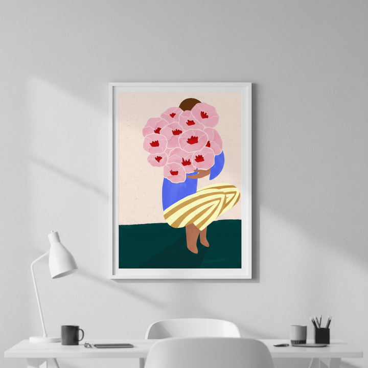 Bouquet of Flowers by Bea Muller wall - art - picture - poster