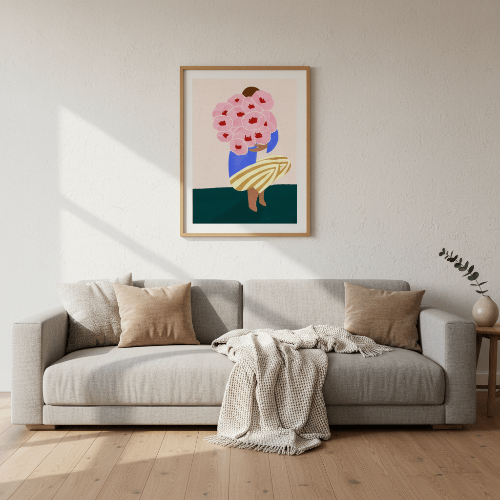 Bouquet of Flowers by Bea Muller wall - art - picture - poster