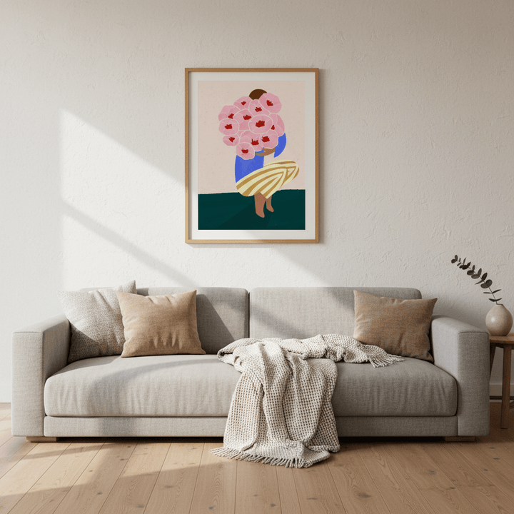 Bouquet of Flowers by Bea Muller wall - art - picture - poster