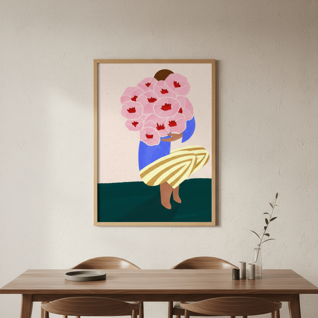 Bouquet of Flowers by Bea Muller wall - art - picture - poster
