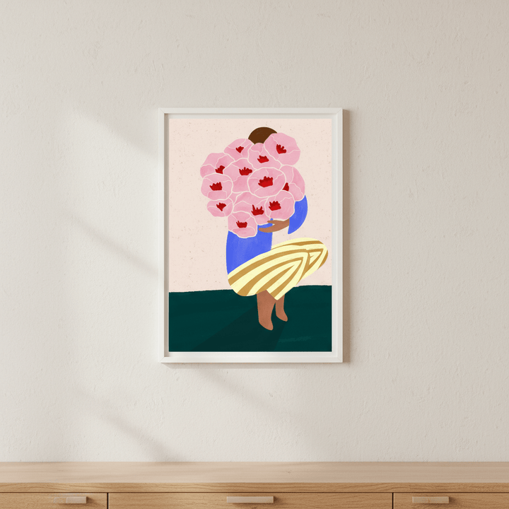 Bouquet of Flowers by Bea Muller wall - art - picture - poster