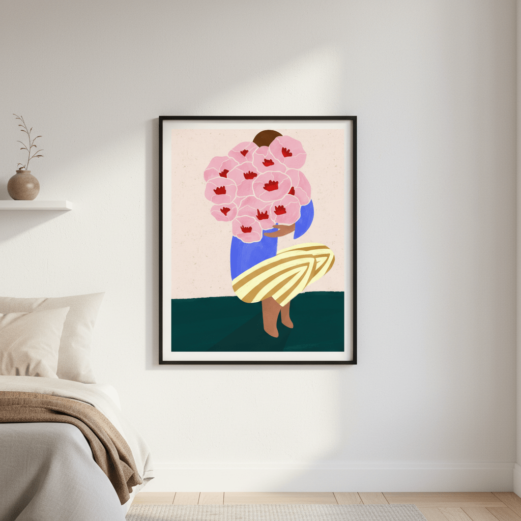 Bouquet of Flowers by Bea Muller wall - art - picture - poster