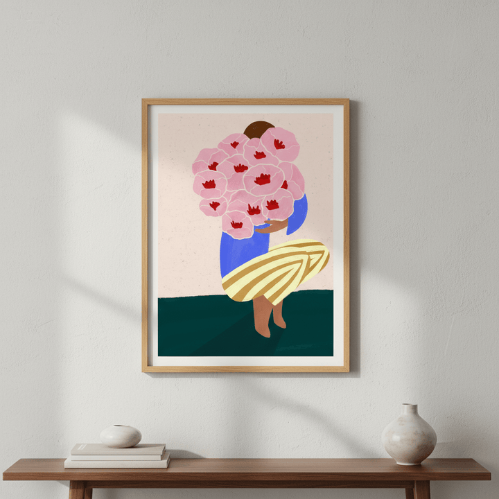 Bouquet of Flowers by Bea Muller wall - art - picture - poster