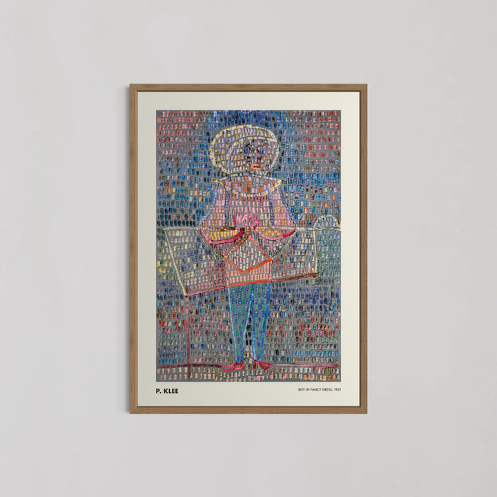 Boy in Fancy Dress Bedroom Wall Art By Paul Klee - Style My Wall