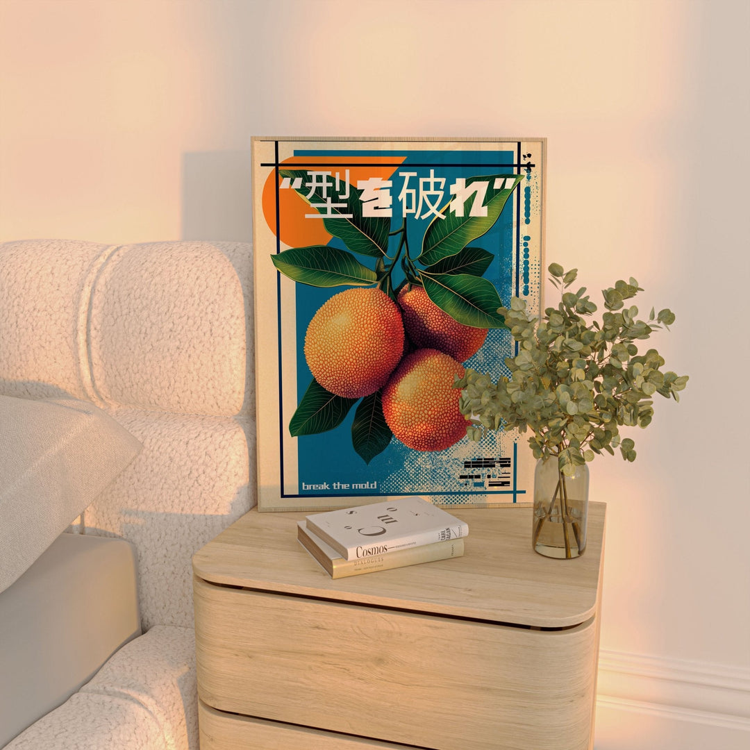 Break the mold Japanese Lychee Print - Style My Wall