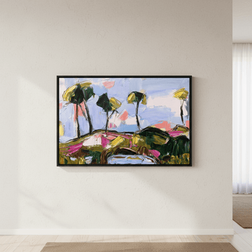 Breezy Hilltop by Angela Hawkey wall - art - picture - poster
