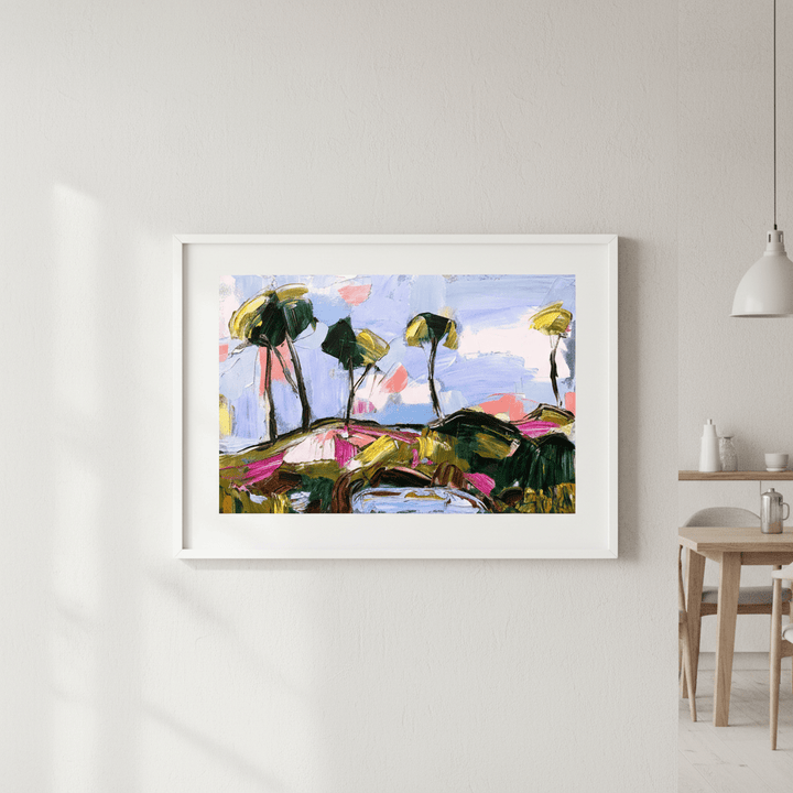 Breezy Hilltop by Angela Hawkey wall - art - picture - poster