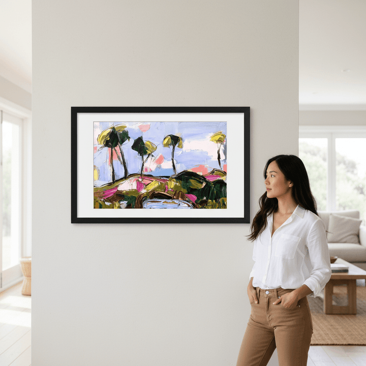 Breezy Hilltop by Angela Hawkey wall - art - picture - poster