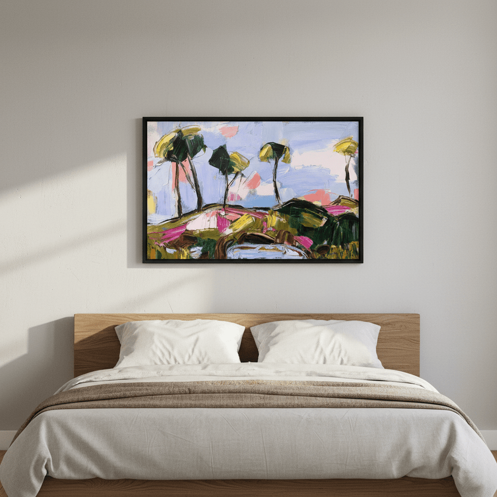 Breezy Hilltop by Angela Hawkey wall - art - picture - poster