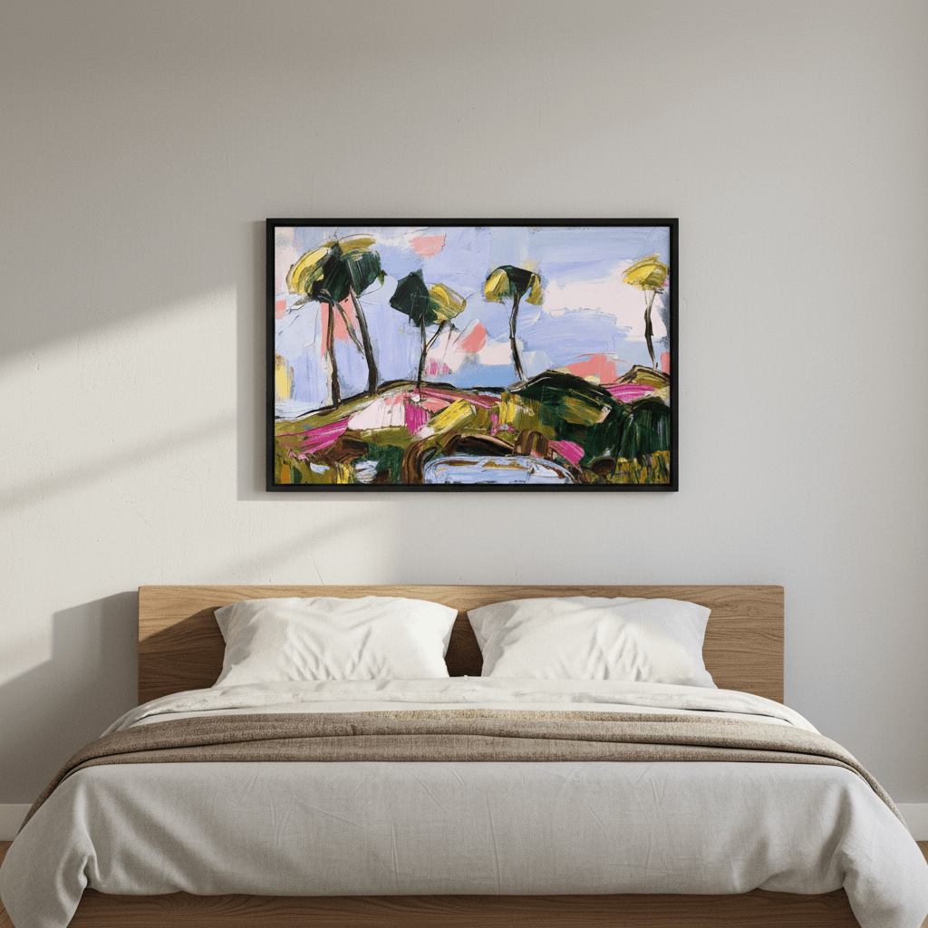 Breezy Hilltop by Angela Hawkey wall - art - picture - poster