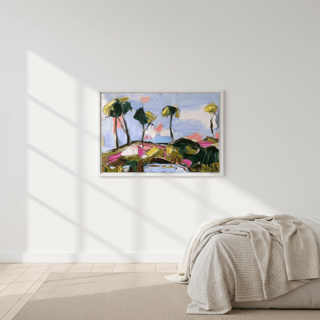 Breezy Hilltop by Angela Hawkey wall - art - picture - poster