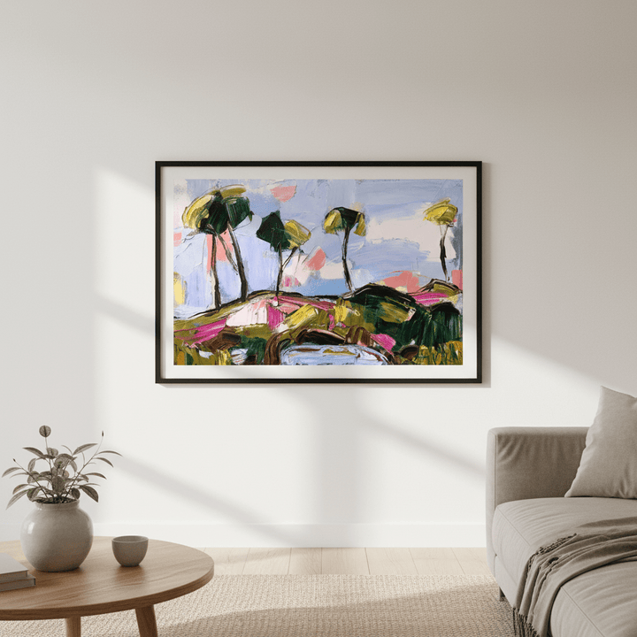 Breezy Hilltop by Angela Hawkey wall - art - picture - poster