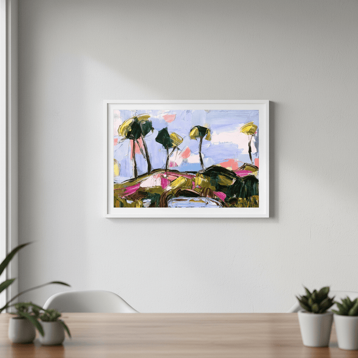 Breezy Hilltop by Angela Hawkey wall - art - picture - poster