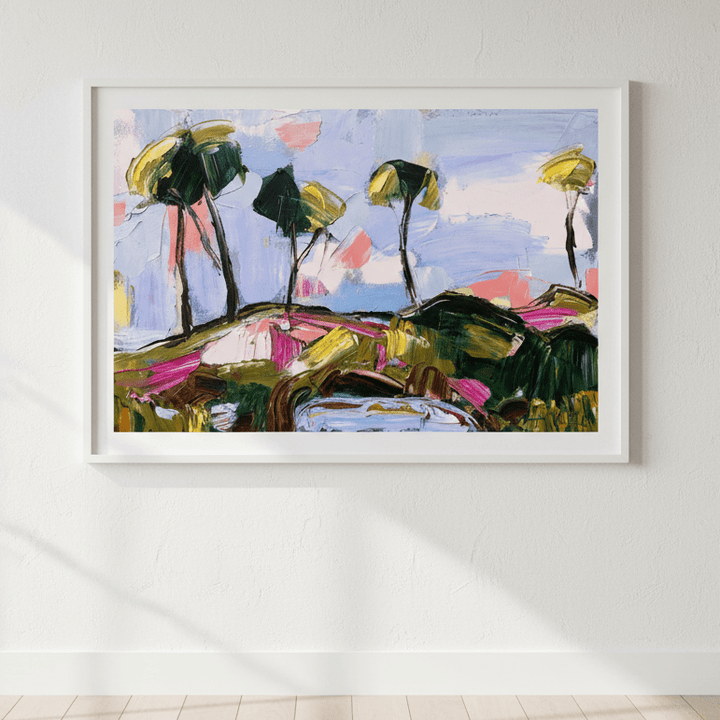 Breezy Hilltop by Angela Hawkey wall - art - picture - poster