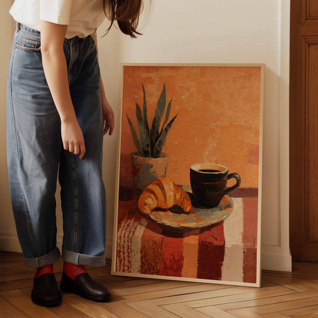 Brew & Bloom Oil Painting Wall Art wall - art - picture - poster