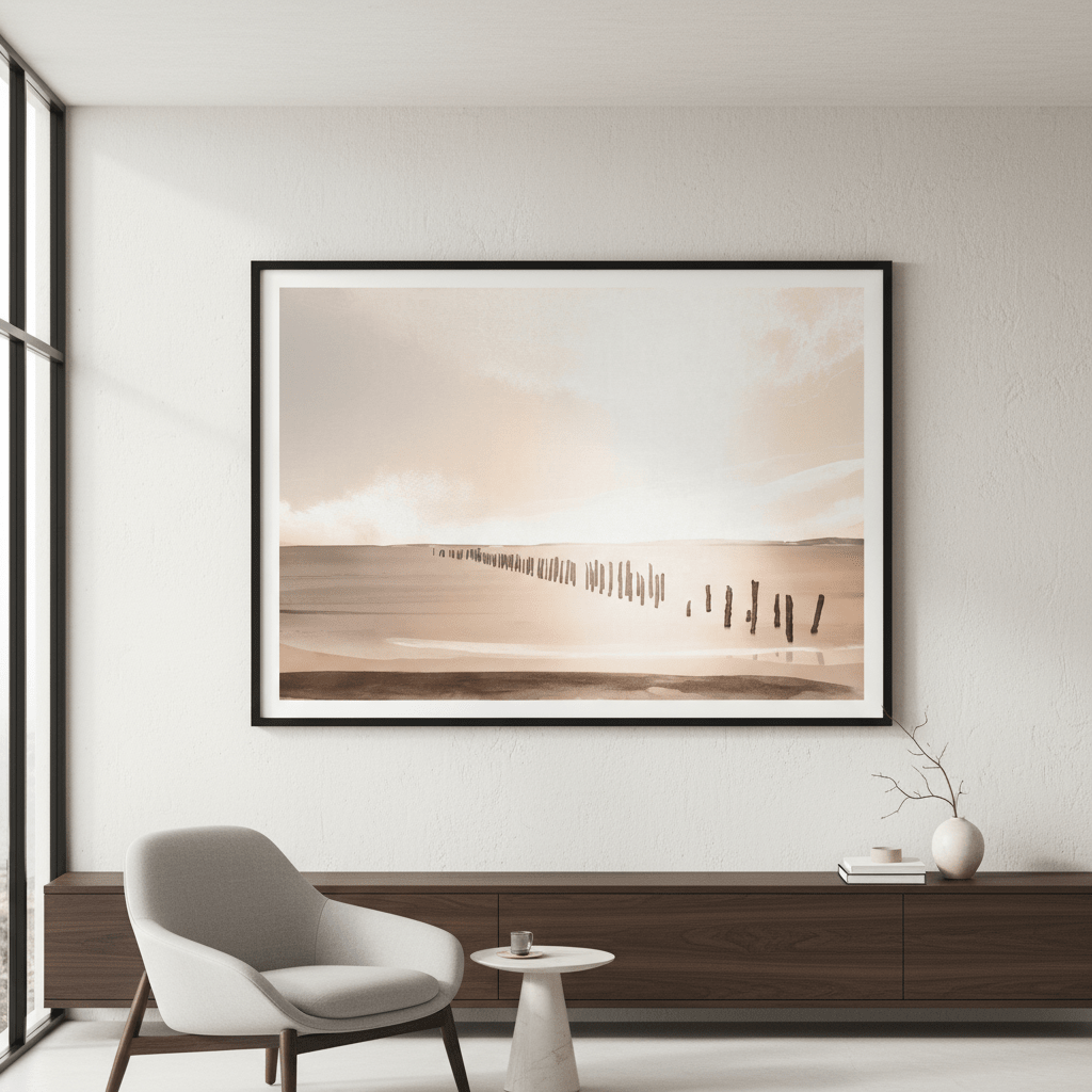 Bridport Sunset Tasmania by Deer Muskeeter wall - art - picture - poster