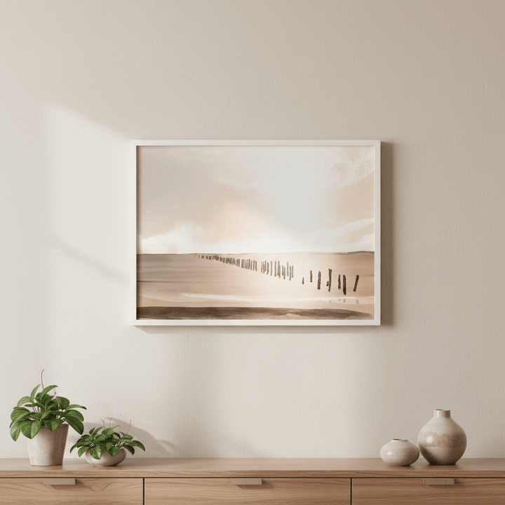 Bridport Sunset Tasmania by Deer Muskeeter wall - art - picture - poster