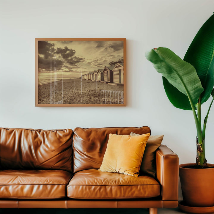 Brighton Bathing Boxes Photograph wall - art - picture - poster