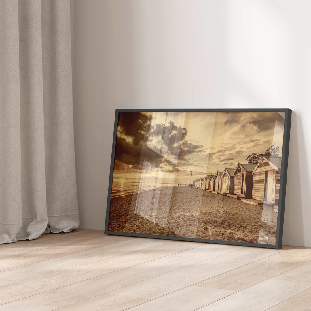 Brighton Bathing Boxes Photograph wall - art - picture - poster