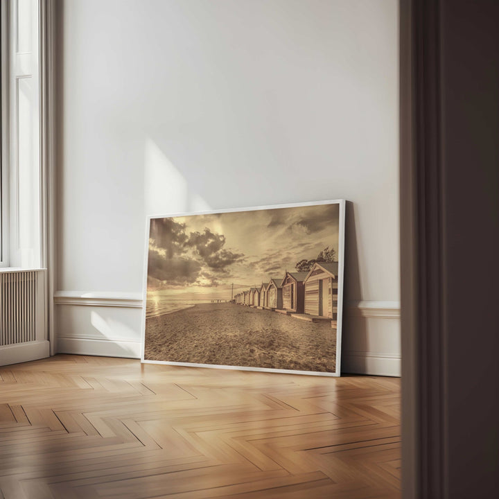 Brighton Bathing Boxes Photograph wall - art - picture - poster