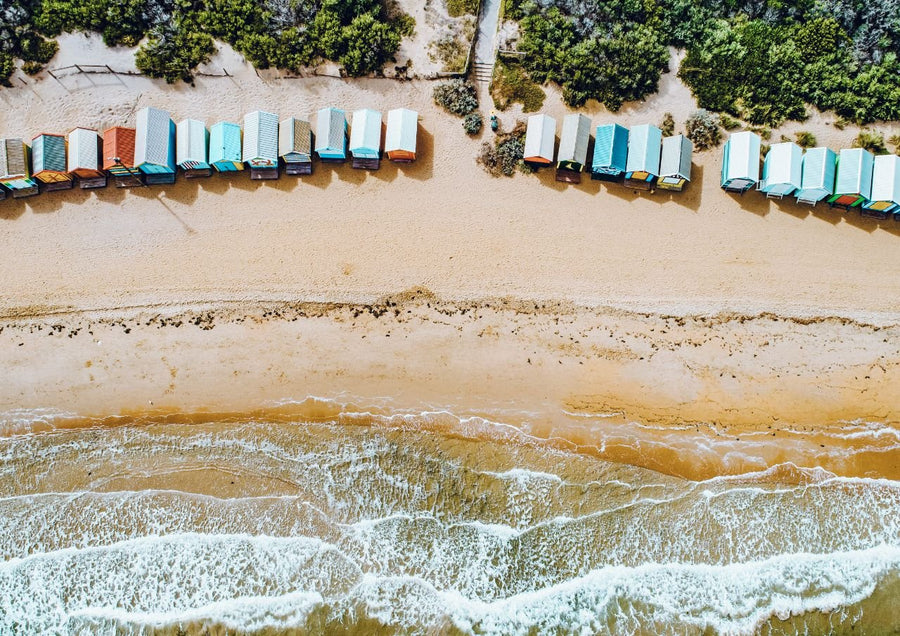 Brighton Boxes Aerial Photography Landscape