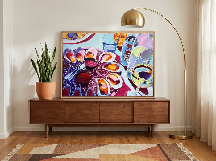 Brix, Brine, And Narragansett By Laurel Greenfield | Art & Canvas Print