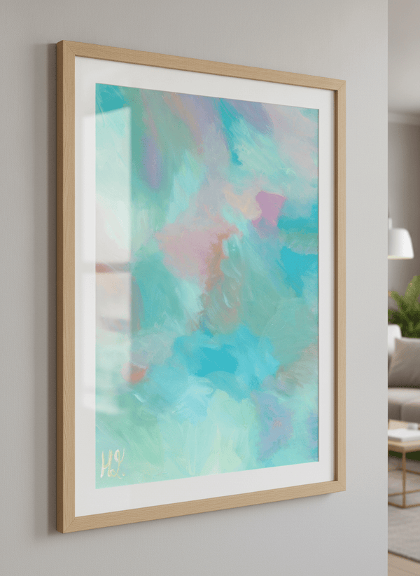 Broken Molecules By Helen Joynson | Art & Canvas Print