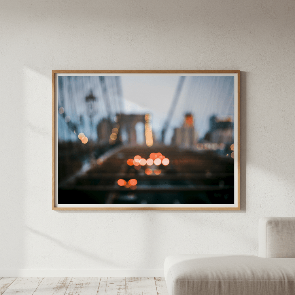 Brooklyn Blur by Cordula Schaefer wall - art - picture - poster