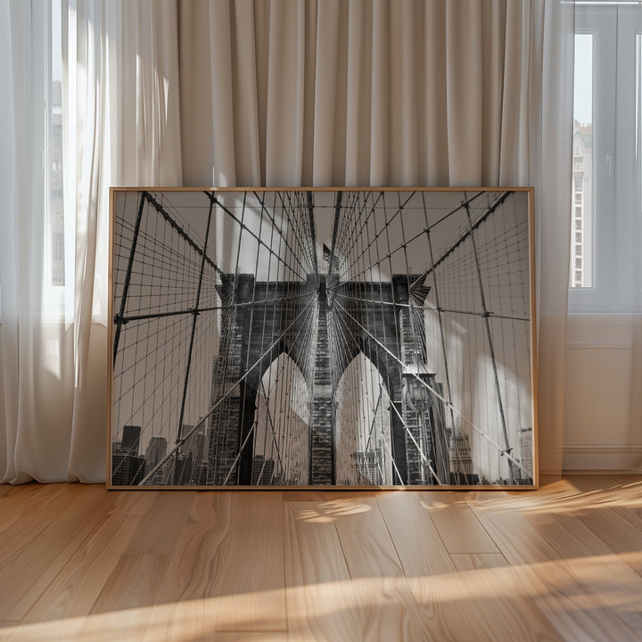 Brooklyn Bridge by Nicole Hunter wall - art - picture - poster