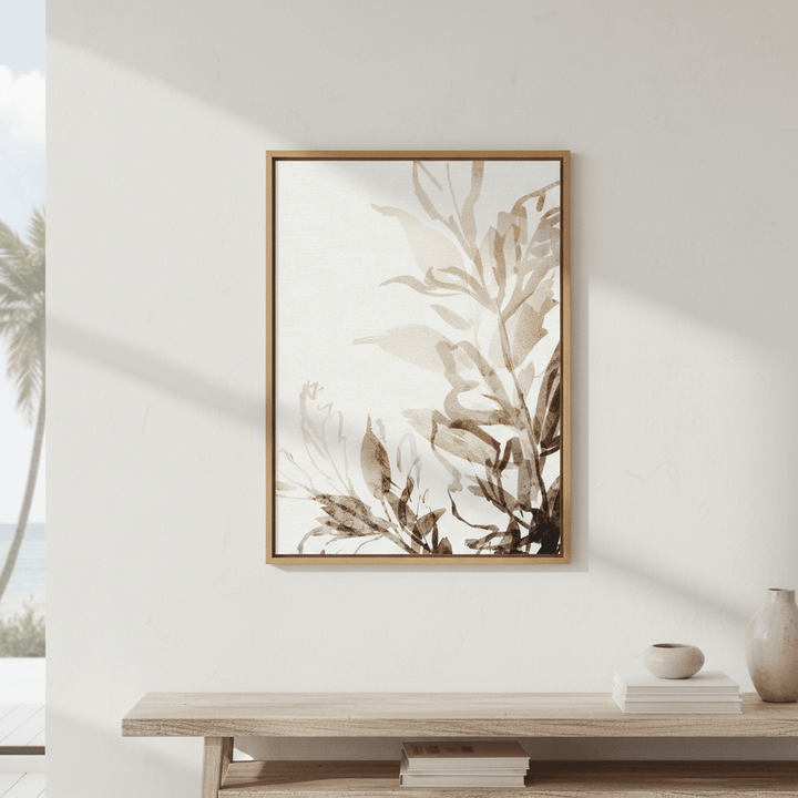 Brown Botanicals by Deer Muskeeter wall - art - picture - poster