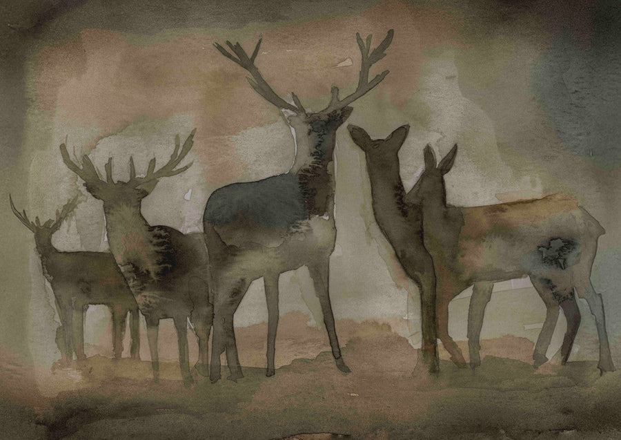 Brown Deer Herd by Meredith O'Neal