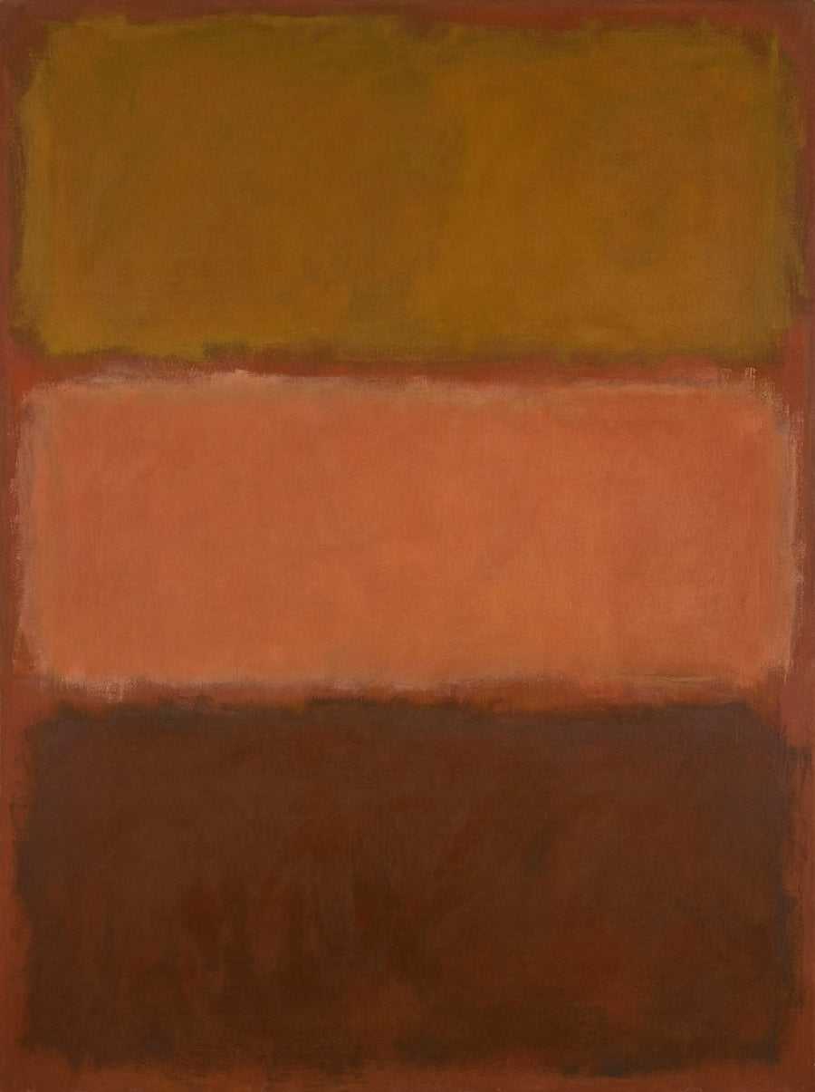 Brown on Chocolate Mark Rothko Inspired Art