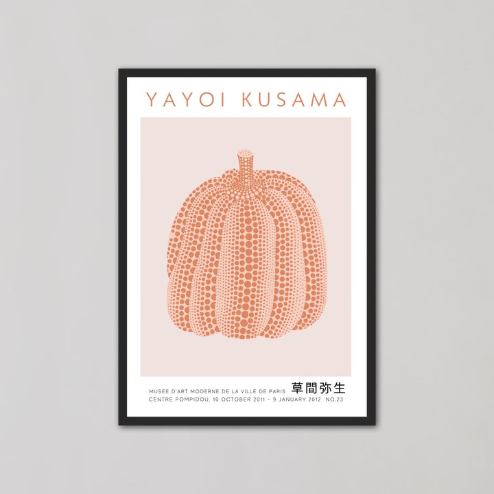 Brown Pumpkin Wall Prints by Yayoi Kusama - Style My Wall