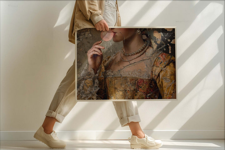Bubblegum Pop Renaissance Landscape Art wall - art - picture - poster