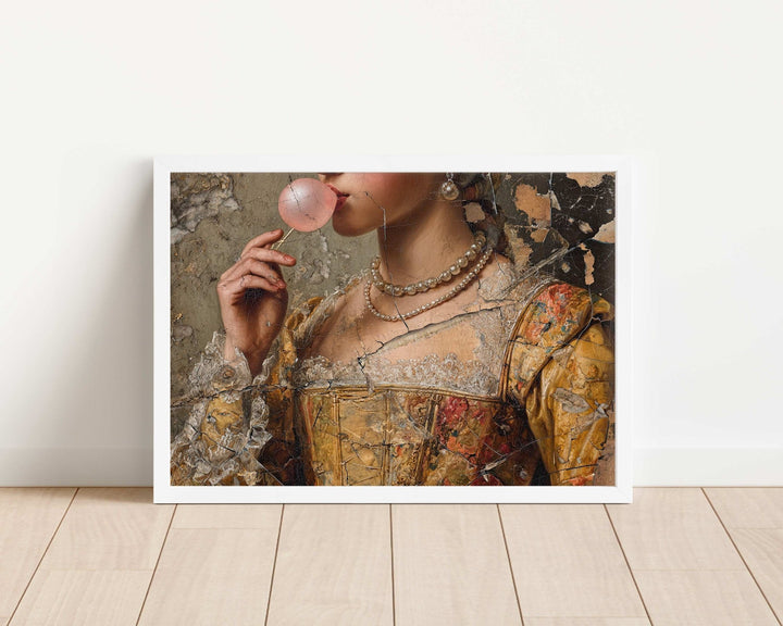 Bubblegum Pop Renaissance Landscape Art wall - art - picture - poster