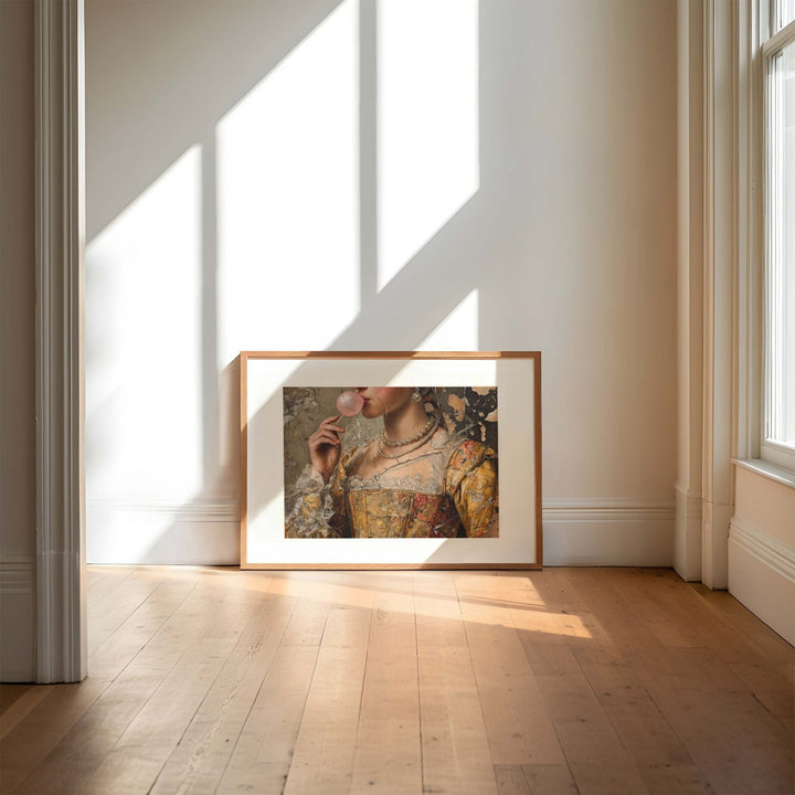 Bubblegum Pop Renaissance Landscape Art wall - art - picture - poster