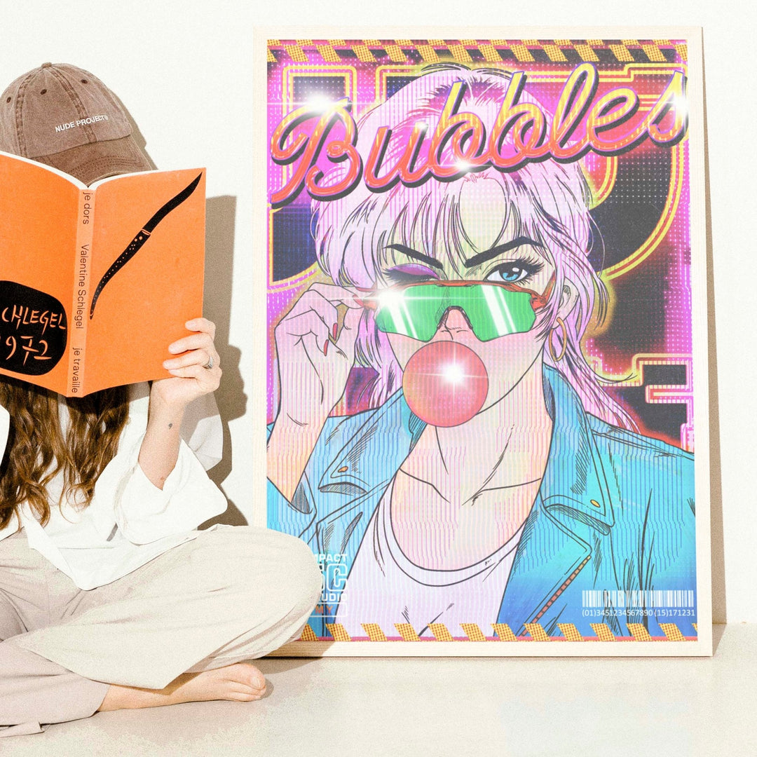 Bubbles by Jeremy Gdalia wall - art - picture - poster
