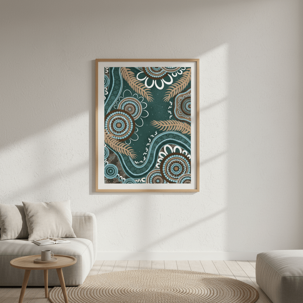Bungil by Kirralee Costelloe wall - art - picture - poster