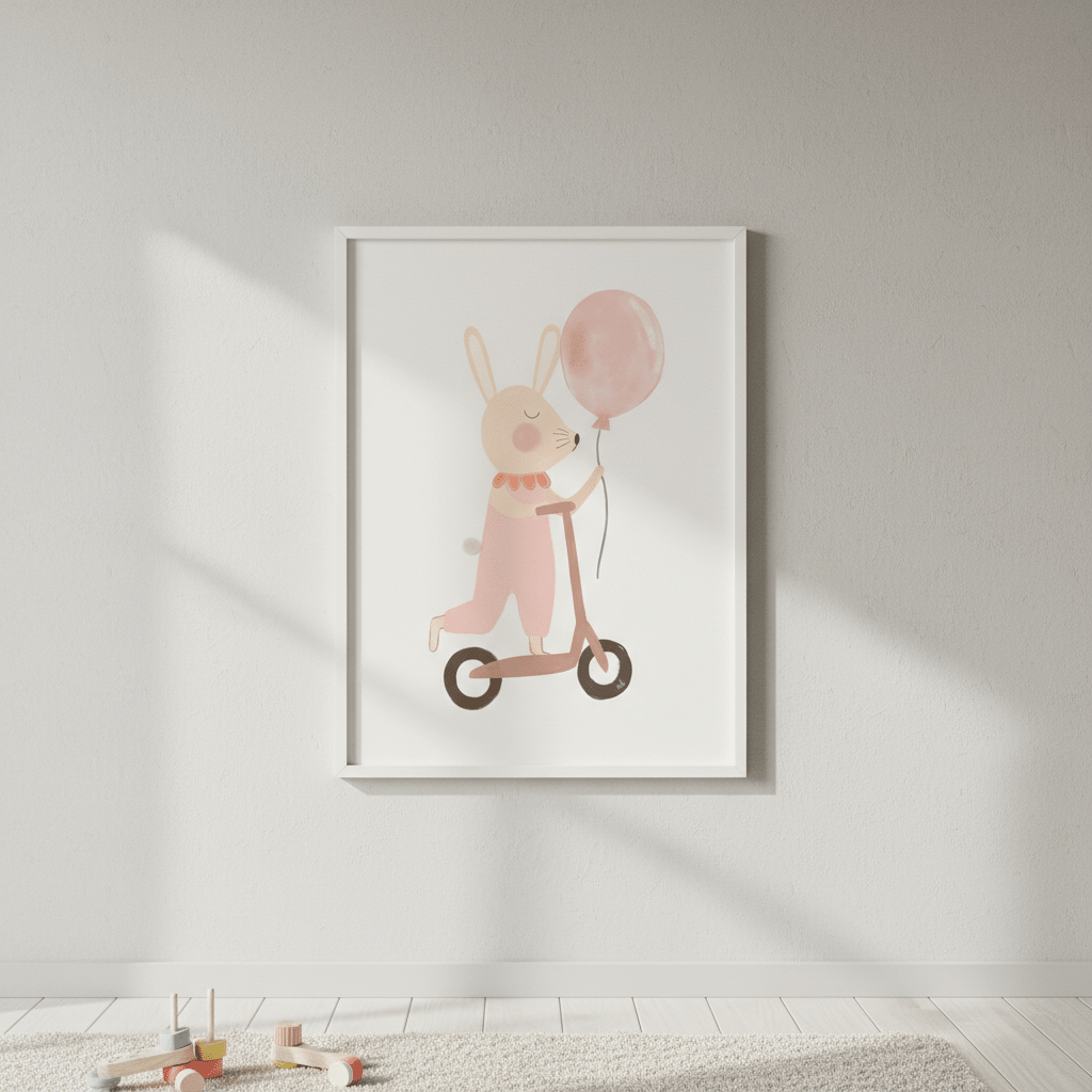 Bunny by Menina Lisboa wall - art - picture - poster