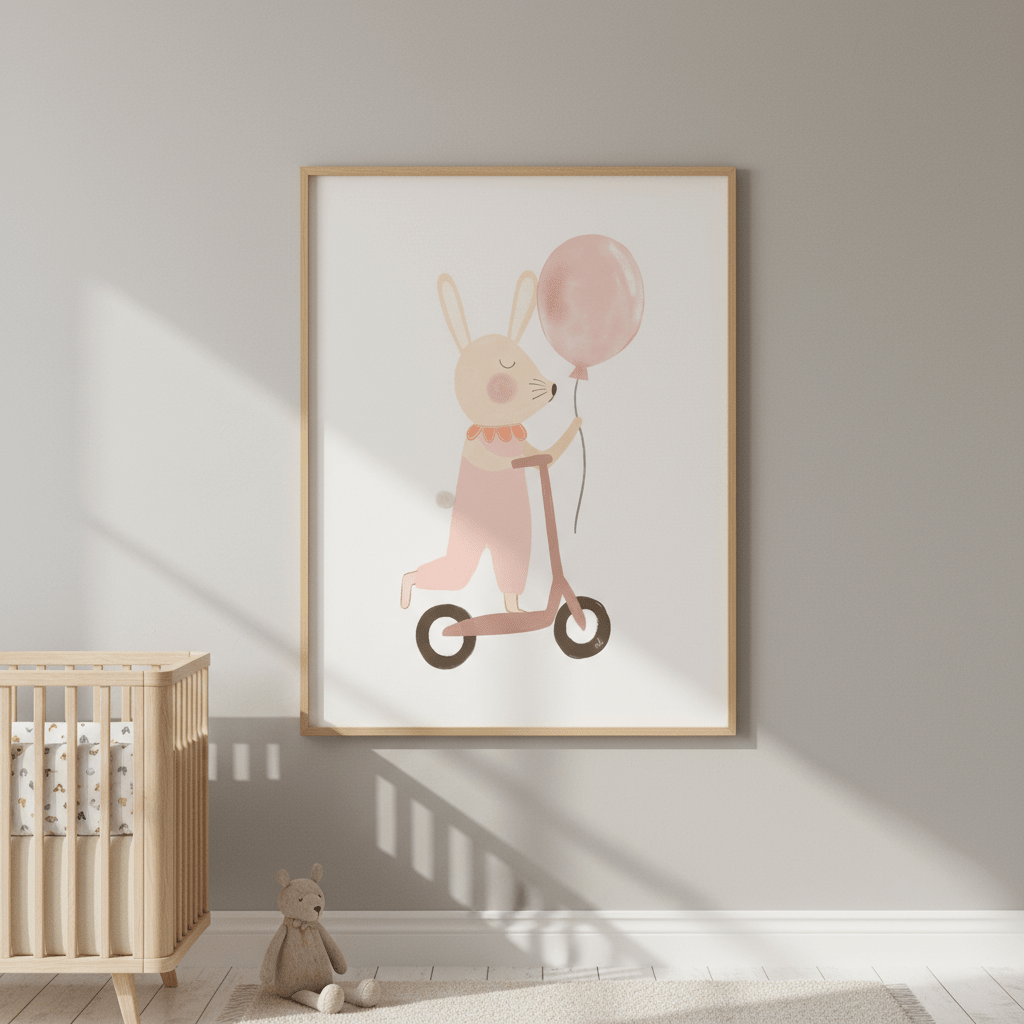 Bunny by Menina Lisboa wall - art - picture - poster