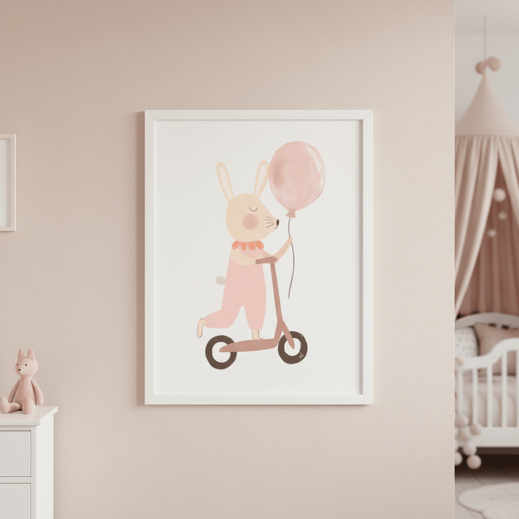Bunny by Menina Lisboa wall - art - picture - poster