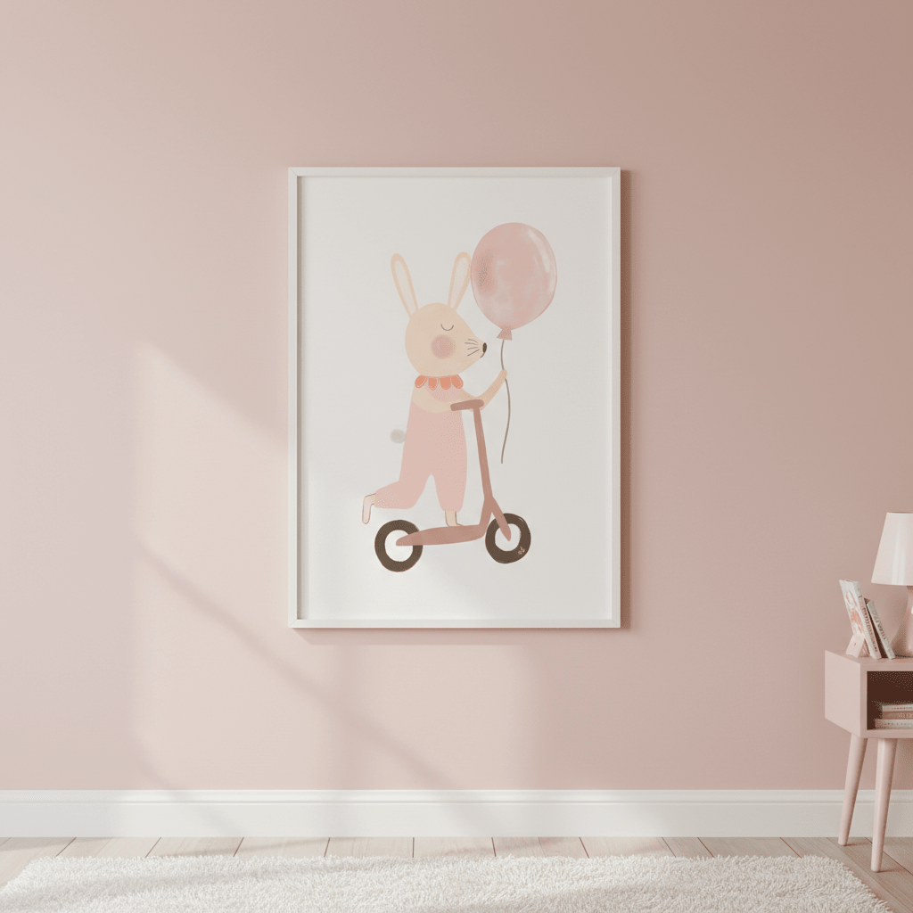 Bunny by Menina Lisboa wall - art - picture - poster