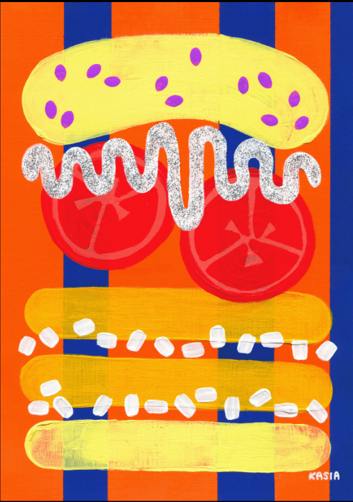 Buns of Fun by Kasia Sykus,frame