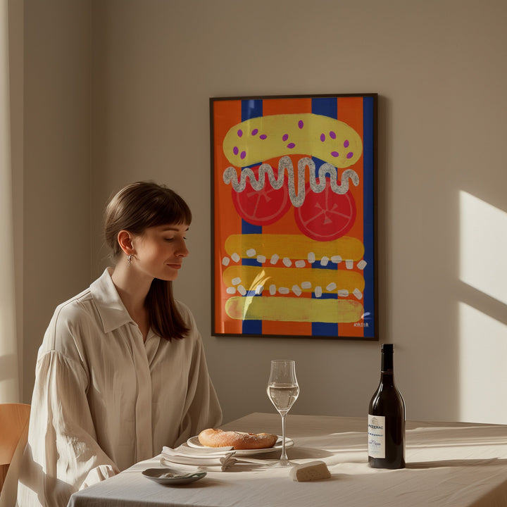 Buns of Fun by Kasia Sykus wall - art - picture - poster