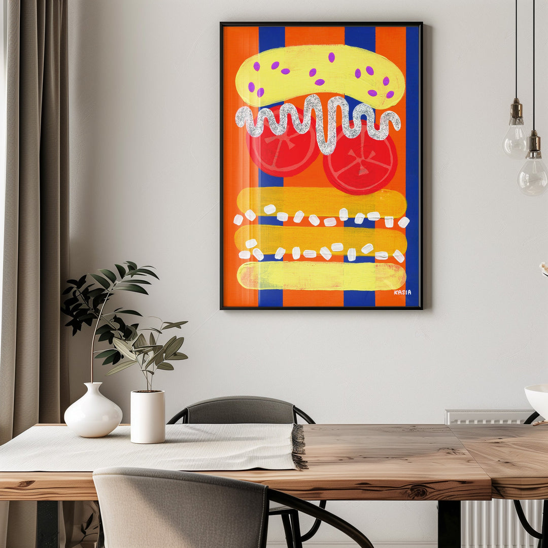 Buns of Fun by Kasia Sykus wall - art - picture - poster