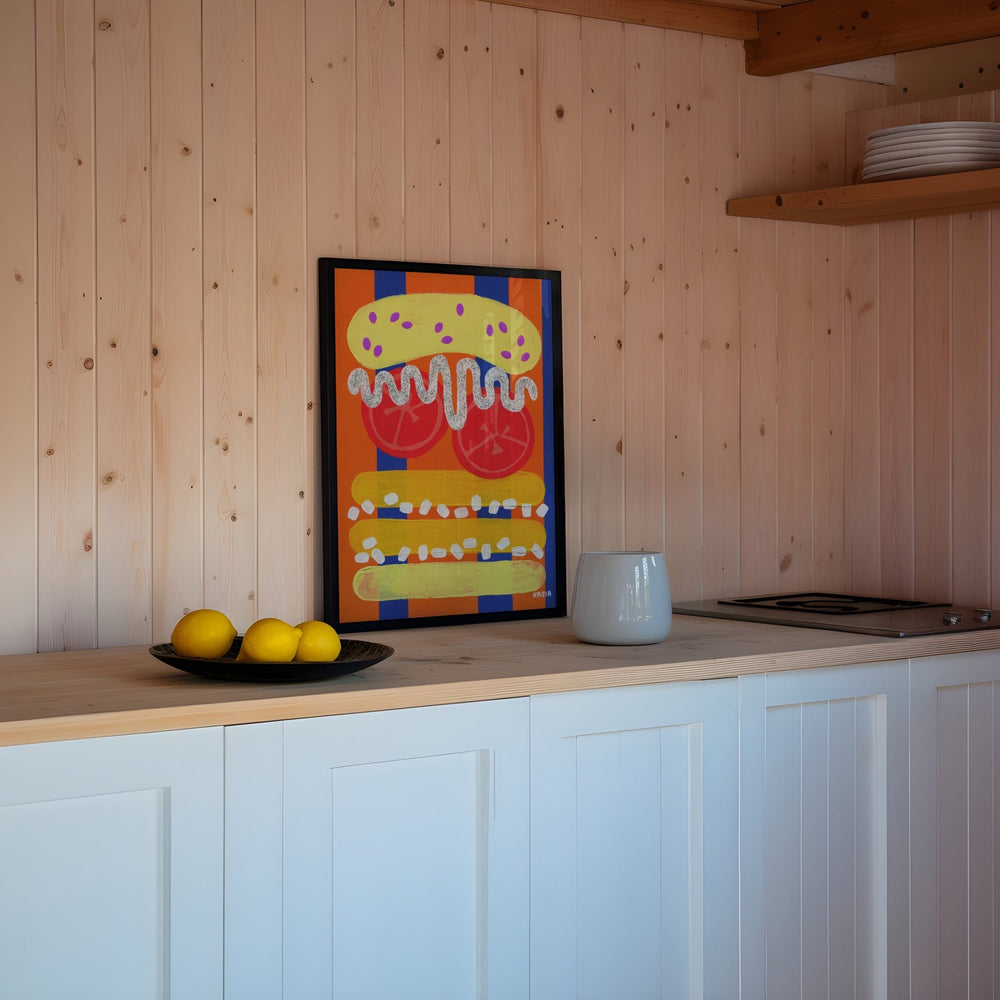 Buns of Fun by Kasia Sykus wall - art - picture - poster