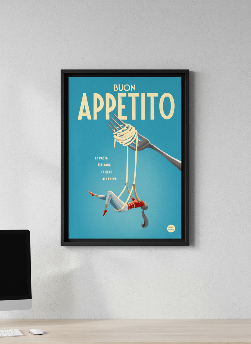 Contemporary wall art featured in a bright modern office workspace