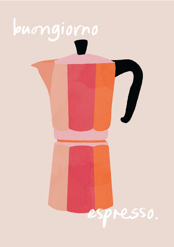 Buongiorno Espresso Kitchen Print - Style My Wall,frame