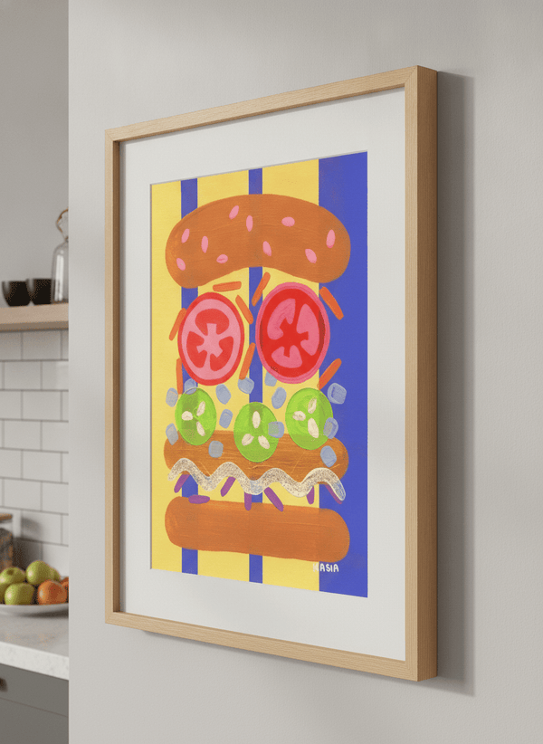 Burger Said What Now By Kasia Sykus
