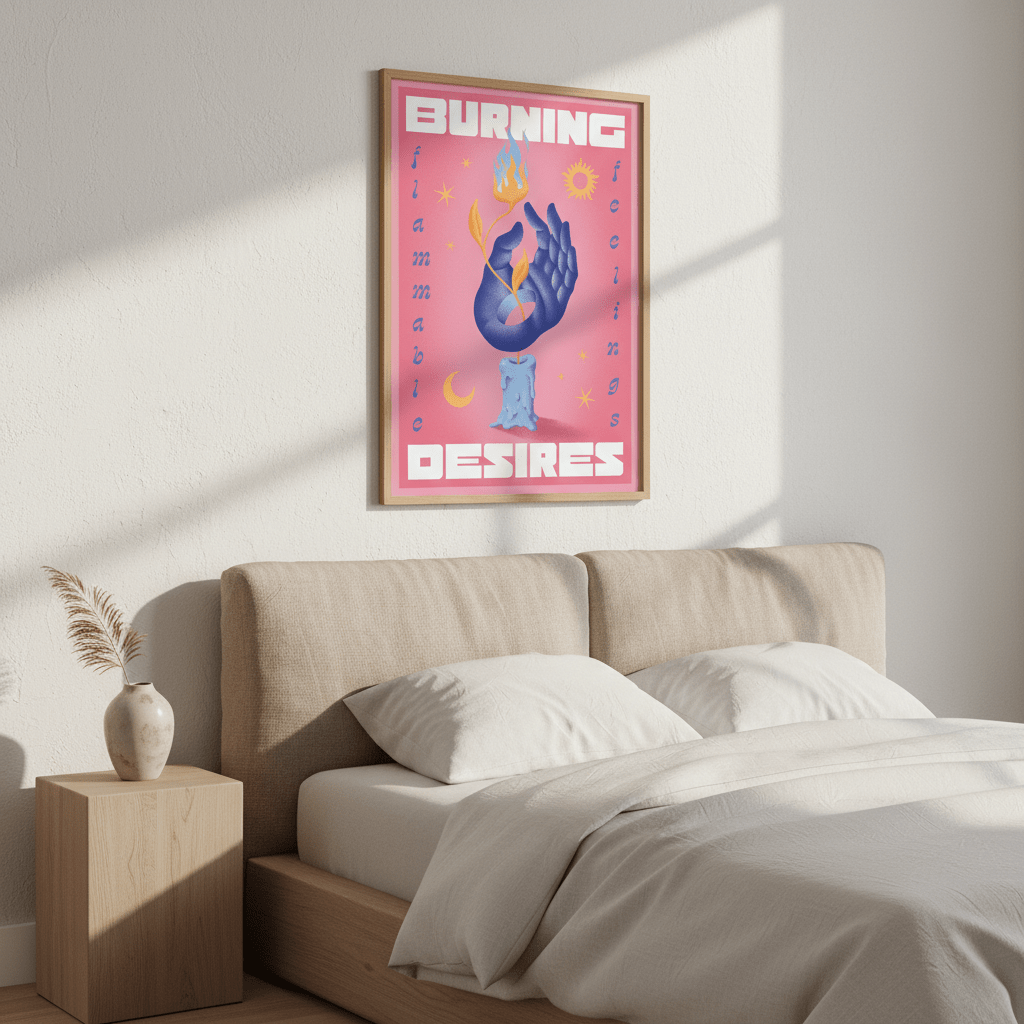 Burning Desires by Itamar Makover wall - art - picture - poster